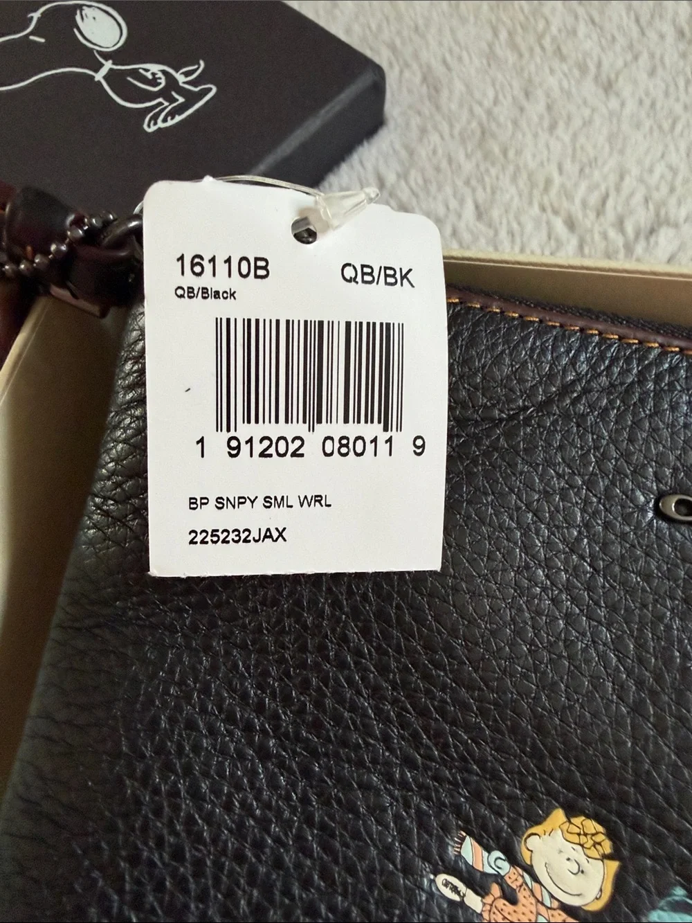 Coach x Peanuts NWT Wristlet